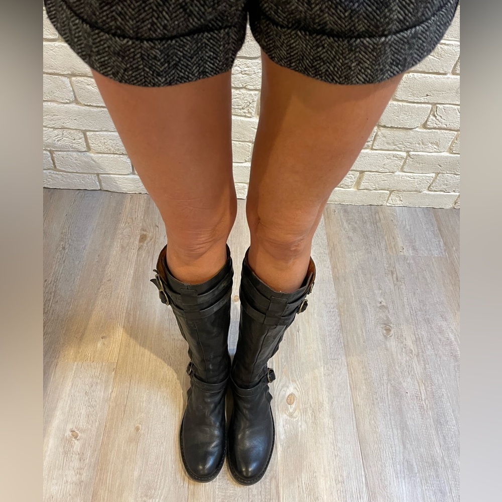 Florentini and Baker tall leather boots size 38/9